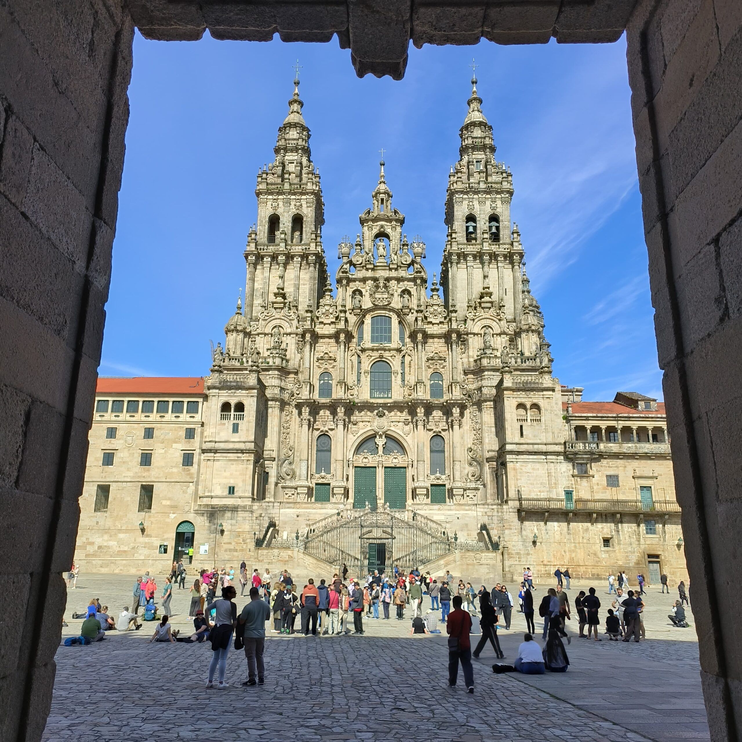 Catedra de Santiago, meta y culmen de los peregrinos. Santiago de Compostela (Galicia)